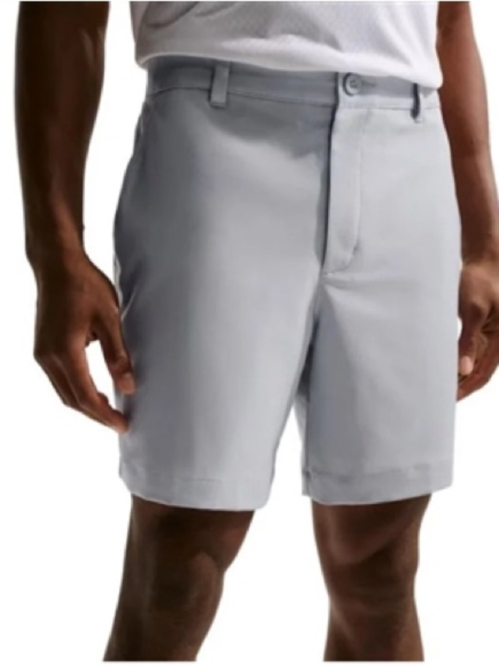 Nike Tour Performance Flat Front Golf Shorts Light Blue Size 34